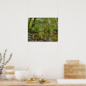 Landschap van Wilson River Poster (Keuken)