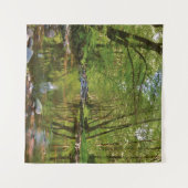 Landschap van Wilson River Wandkleed (Voorkant (horizontaal))