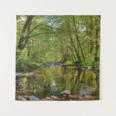 Landschap van Wilson River Wandkleed (Voorkant)