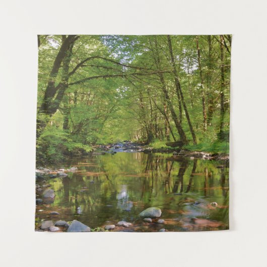 Landschap van Wilson River Wandkleed (Voorkant)