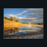 Landschap van Yellowstone Briefkaart<br><div class="desc">Het landschap van Yellowstone.</div>
