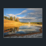 Landschap van Yellowstone Briefkaart<br><div class="desc">Het landschap van Yellowstone.</div>