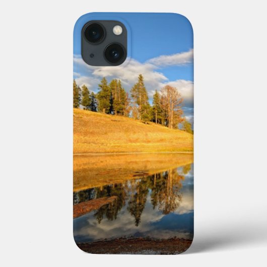 Landschap van Yellowstone Case-Mate iPhone Case (Achterkant)