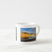 Landschap van Yellowstone Espresso Kop (Voorkant rechts)