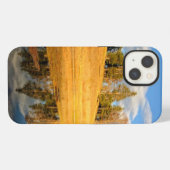 Landschap van Yellowstone iPhone Hoesje (Achterkant horizontaal)