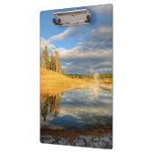 Landschap van Yellowstone Klembord (Links)