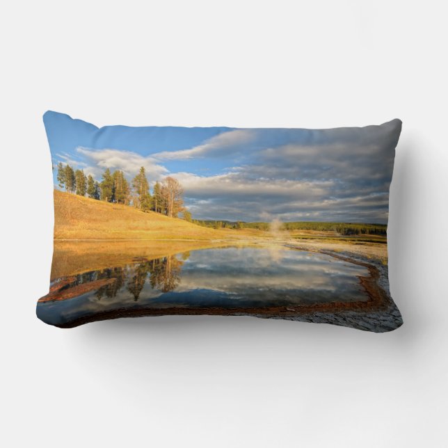 Landschap van Yellowstone Kussen (Voorkant)