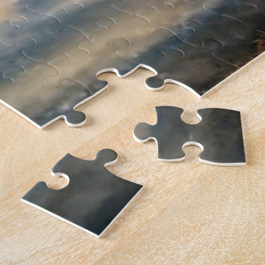 Landschap van Yellowstone Legpuzzel (Zijkant)