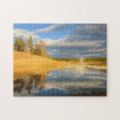 Landschap van Yellowstone Legpuzzel (Horizontaal)