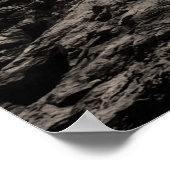 Landschap Vegvisir Tree Moon - sepia Poster (Hoek)