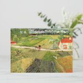 Landschap, vervoer en trein door Vincent van Gogh (Staand voorkant)