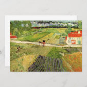 Landschap, vervoer en trein door Vincent van Gogh (Voorkant / Achterkant)