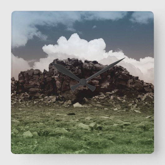 Landschap Vierkante Klok (Voorkant)