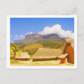 Landschap Village Huts Venezuela Oerwoud Briefkaart (Voorkant)