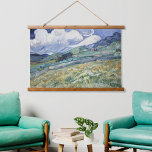 Landschap Vincent Van Gogh Travel  Fine Art Hangend Wandkleed<br><div class="desc">Een prachtig gekleurd wandtapijt van hout met houten bedekking, met een prachtig meesterwerk, kleurrijke, gedetailleerde, ingewikkelde olie op het canvas, door Vincent Van Gogh, van het landschap van Saint-Rémy - een bergachtig landschap achter het ziekenhuis van Saint-Paul, Frankrijk. Prachtige kunst voor kunst / meesterwerk / klassieke kunstliefhebbers en Van Gogh...</div>