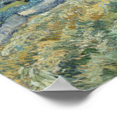 Landschap Vincent Van Gogh Travel  Fine Art Poster (Hoek)