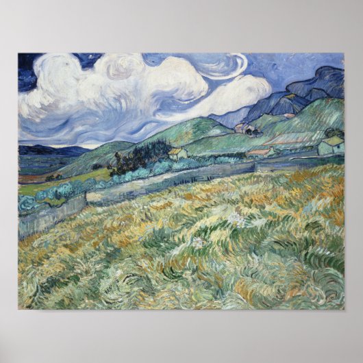 Landschap Vincent Van Gogh Travel  Fine Art Poster (Voorkant)