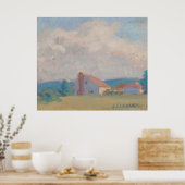 Landschap Vista - Kulhanek Landschap (1945) Poster (Keuken)