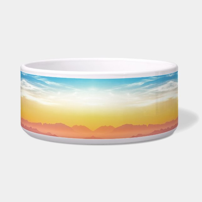 Landschap Voerbakje (Voorkant)