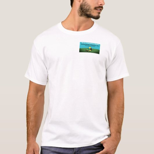 Landschap voor gras met T-shirt (Voorkant)