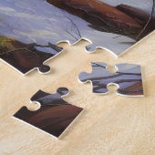 Landschap Vroege lente Legpuzzel (Zijkant)