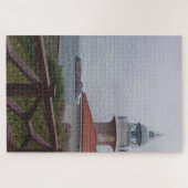 Landschap Vuurtoren in Suances Cantabria Spanje Legpuzzel (Horizontaal)