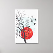 Landschap Wall Art, Mideeuwse moderne decoratie (Voorkant)