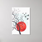 Landschap Wall Art, Mideeuwse moderne decoratie (Voorkant)