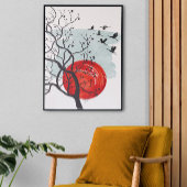 Landschap Wall Art, Mideeuwse moderne decoratie