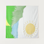 landschap wandkleed (Voorkant (horizontaal))