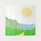 landschap wandkleed (Voorkant)