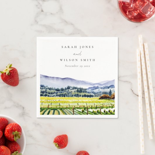 Landschap Weddenschap tussen de Waterverf van Napa Servet (Insitu)