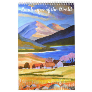Landschap Wereldkalender Kalender