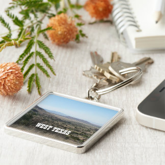 Landschap West Texas Sleutelhanger