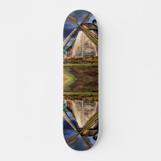 Landschap Windmill Skateboard (Voorkant)