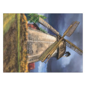 Landschap Windmill Tablecloth Painting Nederland Tafelkleed (Voorkant (Horizontaal))