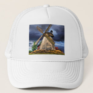 Landschap Windmill Trucker Hat Trucker Pet
