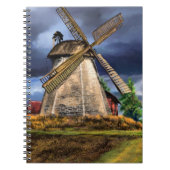 Landschap Windmolen Nederland Notitieboek (Voorkant)