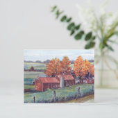 Landschap Wisconsin — briefkaart (Staand voorkant)