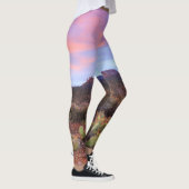 Landschap woestijnzon leggings (Rechts)