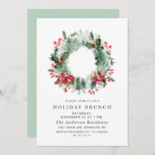 Landschap Wreater Forest CHRISTMAS HOLIDAY BRUNCH Kaart (Voorkant / Achterkant)