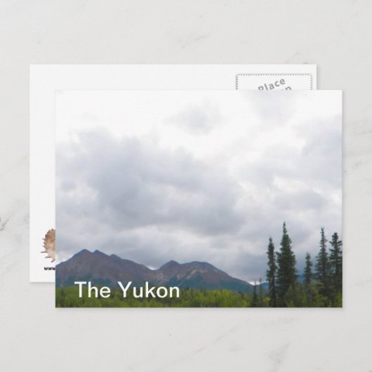 Landschap Yukon Briefkaart (Voorkant / Achterkant)