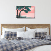 Landschap | Zazzle_Growshop. Canvas Afdruk (Insitu (Slaapkamer))