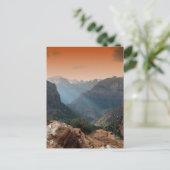 Landschap Zion National Park Briefkaart (Staand voorkant)