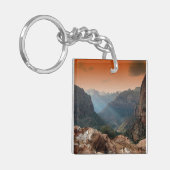 Landschap Zion National Park Sleutelhanger (Voorkant Links)