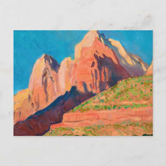 Landschap Zion National Park van Maynard Dixon Briefkaart (Voorkant)