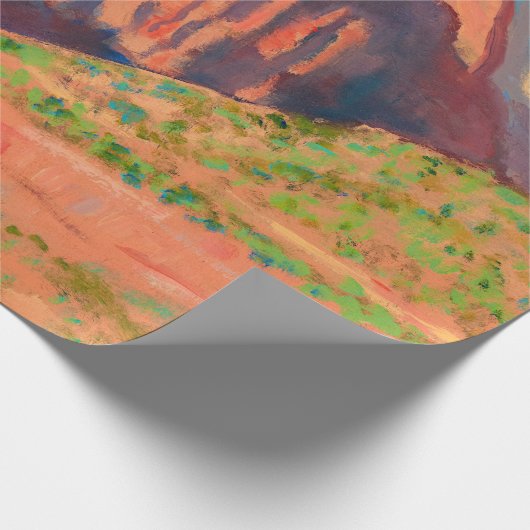 Landschap Zion National Park van Maynard Dixon Cadeaupapier (Hoek)