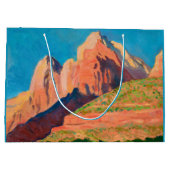 Landschap Zion National Park van Maynard Dixon Groot Cadeauzakje (Achterkant)