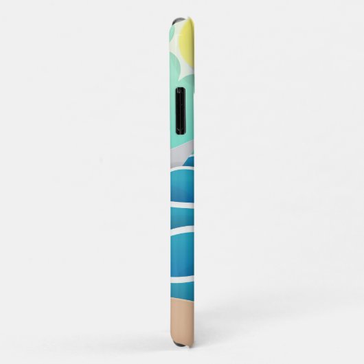 Landschap zomervakantie Case-Mate iPhone case (Achterkant/rechts)