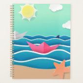 Landschap zomervakantie planner (Voorkant)